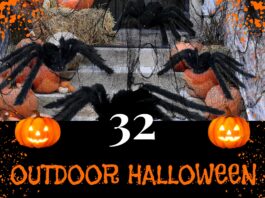 Lively Realm - 32 Outdoor Halloween Decor Ideas