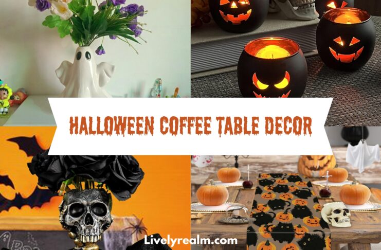 Lively Realm - Coffee Table Decoration for Halloween